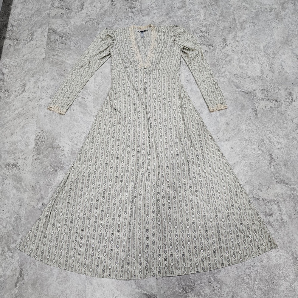 Chantal Thomass Victorias Secret Robe Cover Up Green Victorian Cottagecore Lace